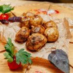 Картофель на мангале